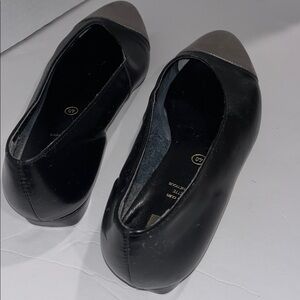 Chic Black and Gray Women's Loafers
